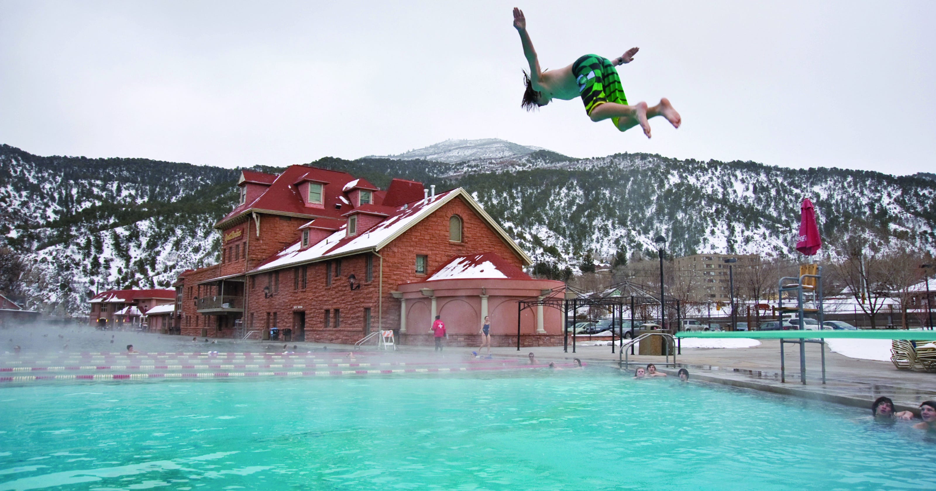 Rocky Mountain hot springs offer winter decadence
