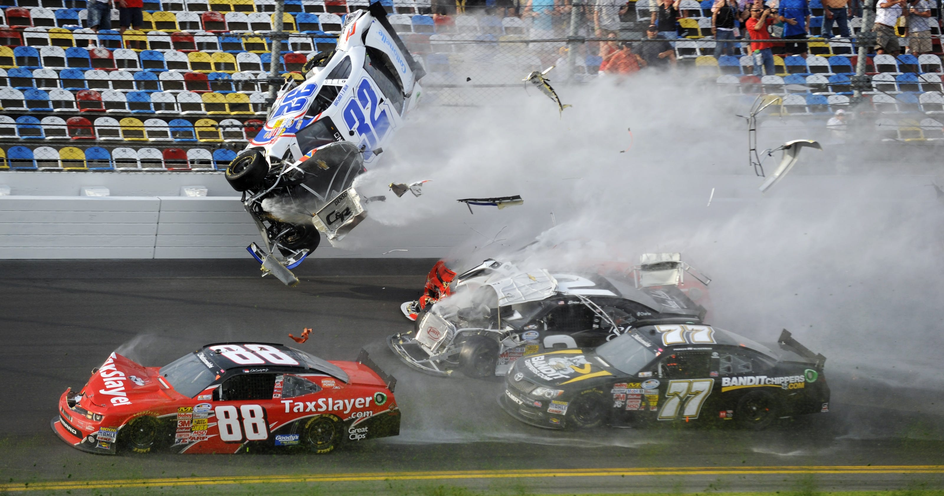 Daytona, Talladega reinforce gates following crash3200 x 1680