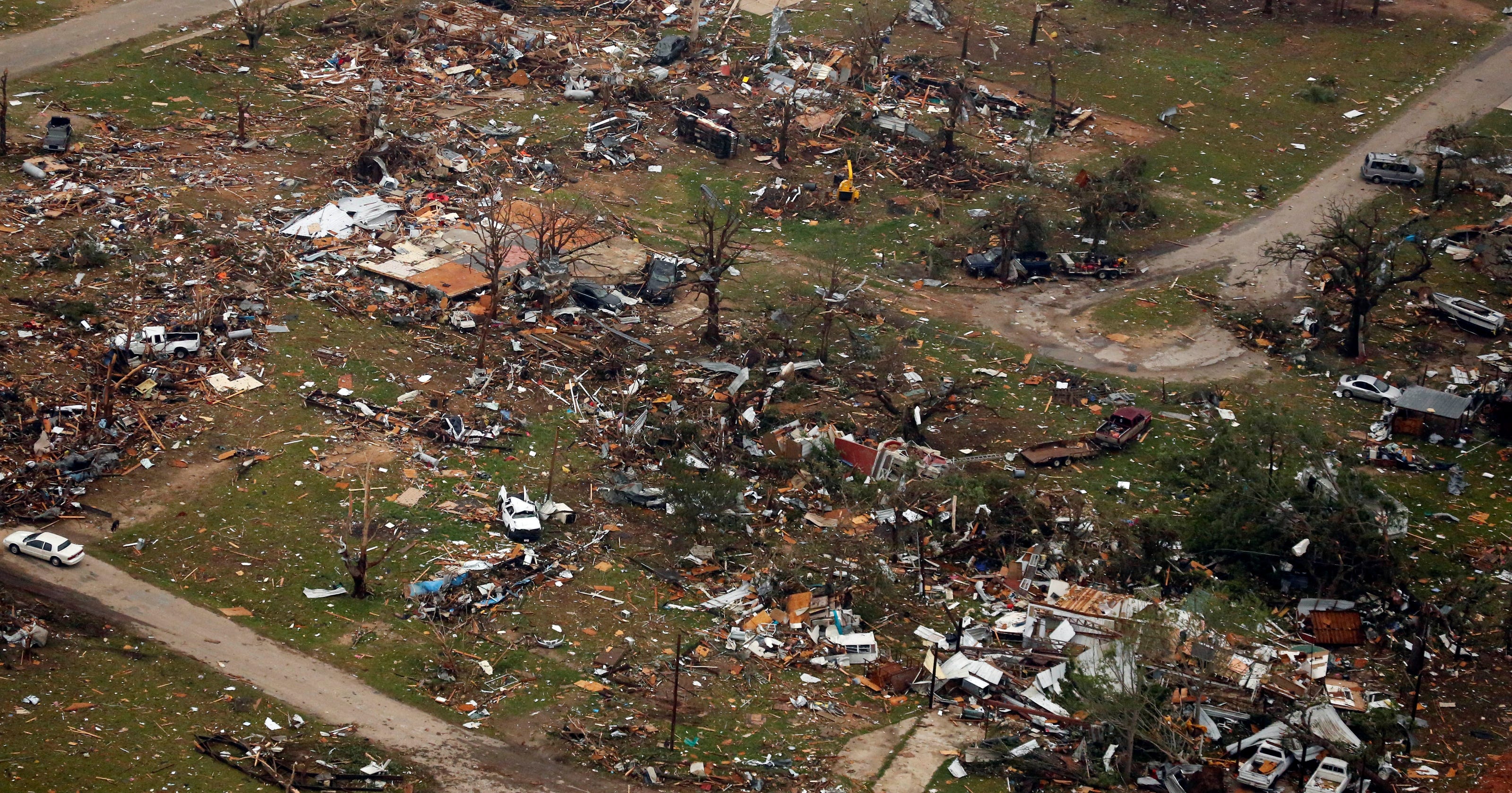 Tornado wrecks homes built by volunteers