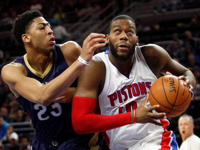 After 1st quarter, Pistons fall flat in loss to Pelicans, 105-94 635568665498867721-SMG-20150114-mta-ai5-04-2-