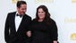 Melissa McCarthy was celebrating her husband Ben Falcone's birthday – hers was the day after the Emmys. She joked to E! that she didn't have a present for him. Oops. At least her Marchesa dress was pretty amazing.