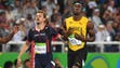 =Usain Bolt (JAM) wins gold in the men’s 200.