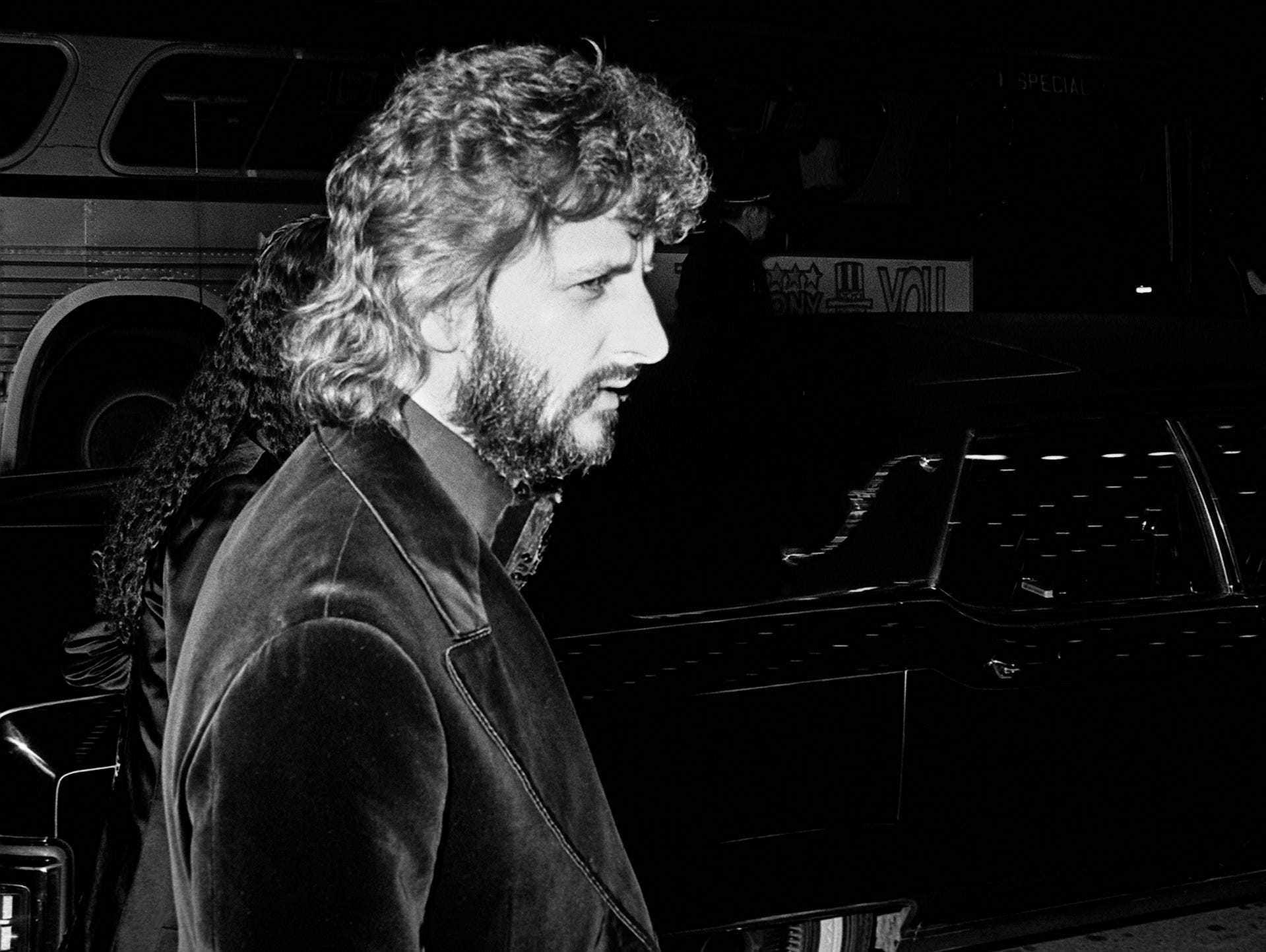 Ringo Starr arrives at the Tennessee Theater for the