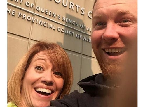 Shannon Neuman posted this image on Facebook after she and Chris Neuman filed for divorce.