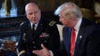 Trump reaches out to shake hands with Army Lt. Gen.