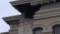 A corner on top of this historic courthouse in Napa, Calif., was damaged by the earthquake.