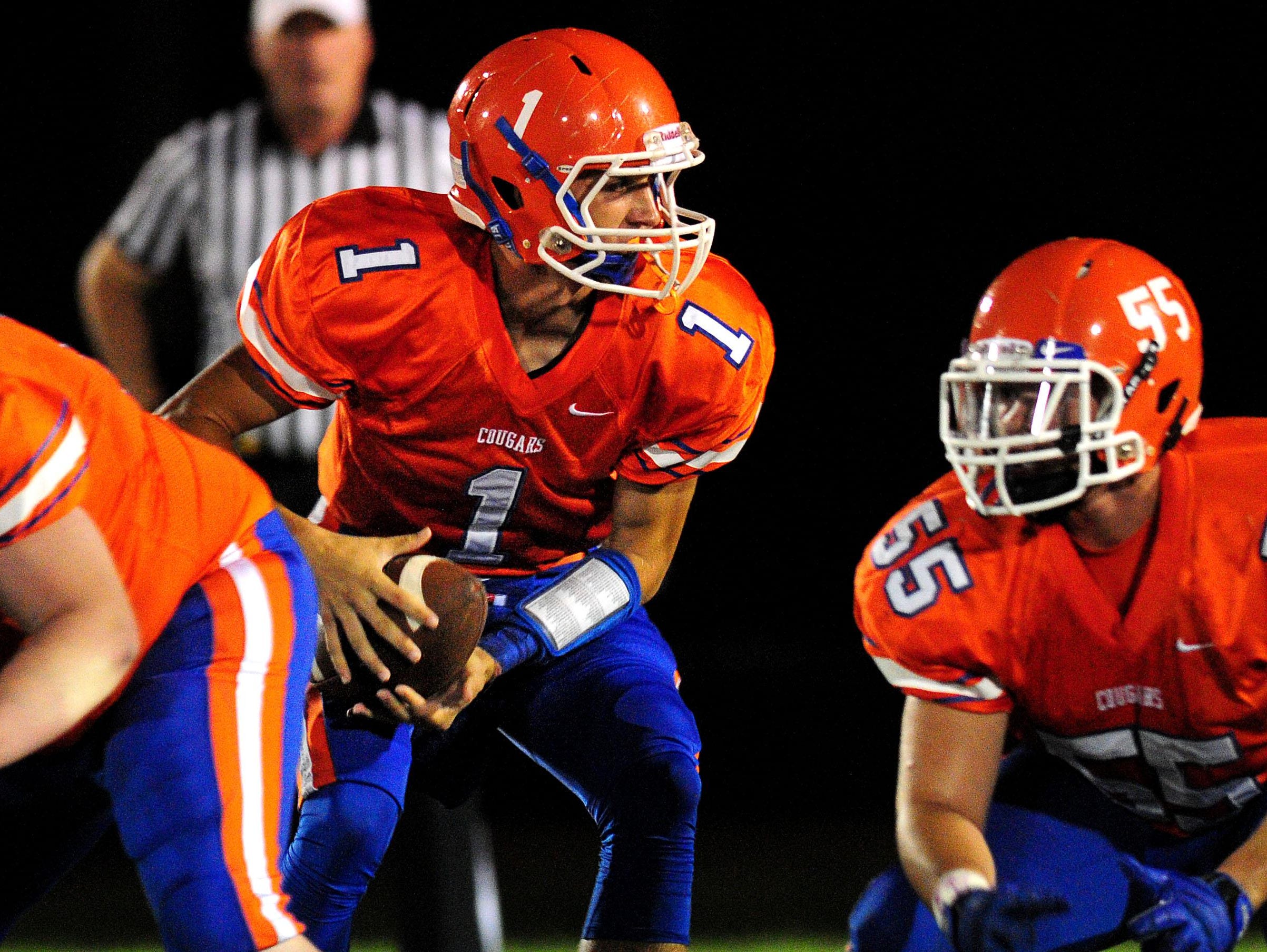 Wiley Cleland returns this season as Columbia Academy’s starting quarterback.