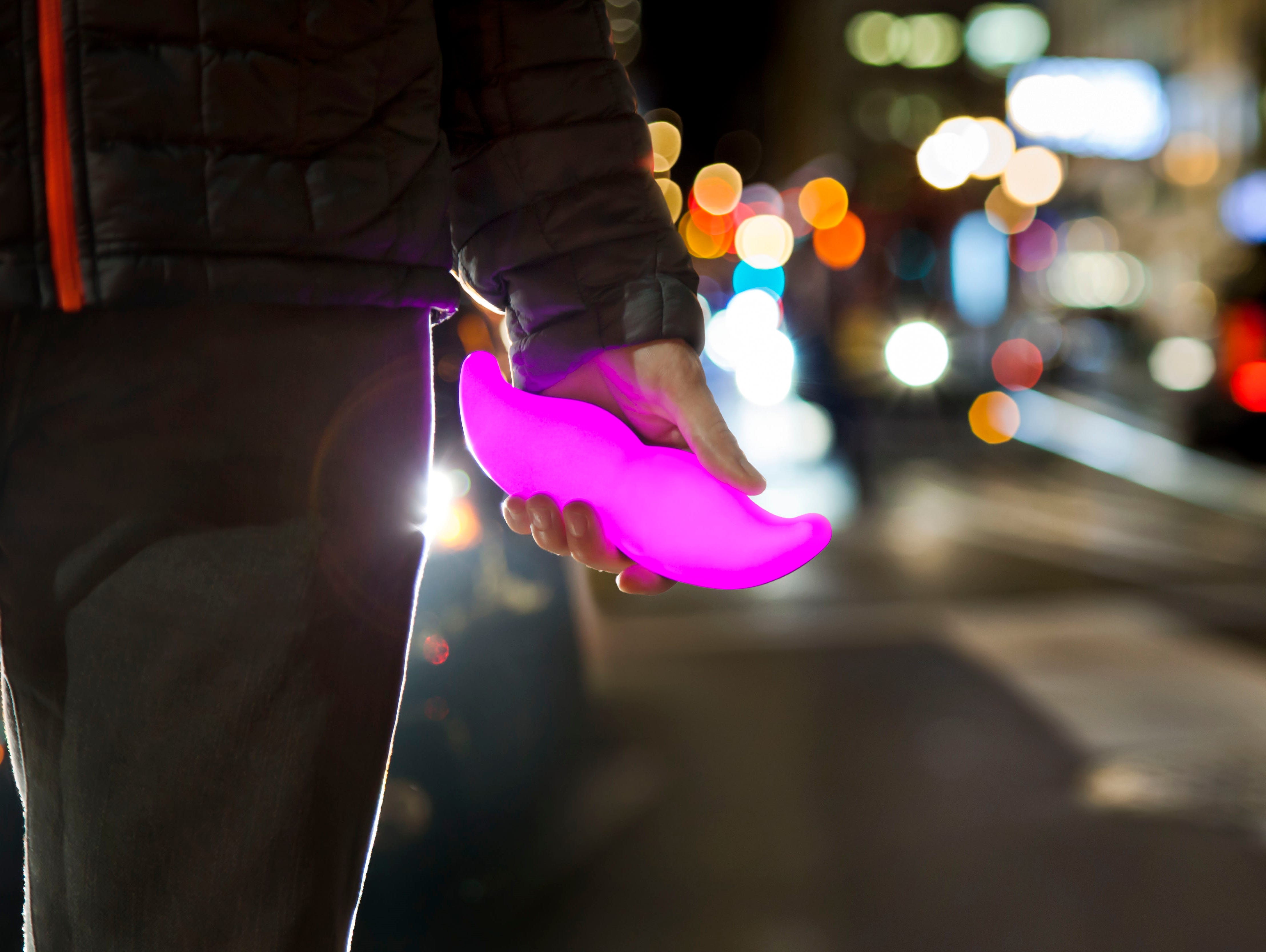 Lyft's signature pink mustache. The company raised $1B on Jan. 4, including $500 million from General Motors.