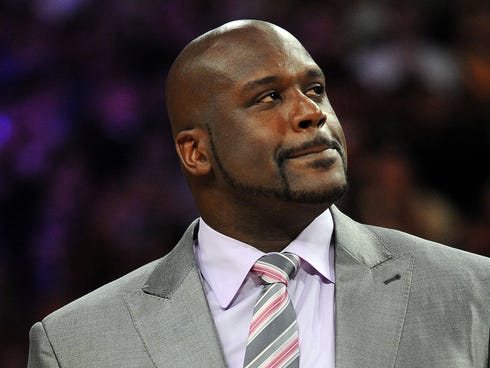 Shaquille O'Neal, whose jersey was retired by the Lakers in April, will buy a stake in the Kings.
