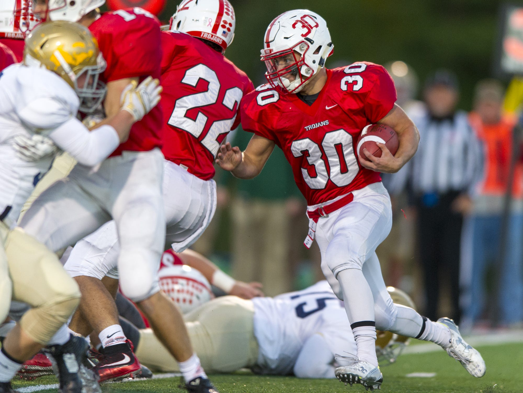 Topranked Center Grove goes throwback in win over Cathedral USA