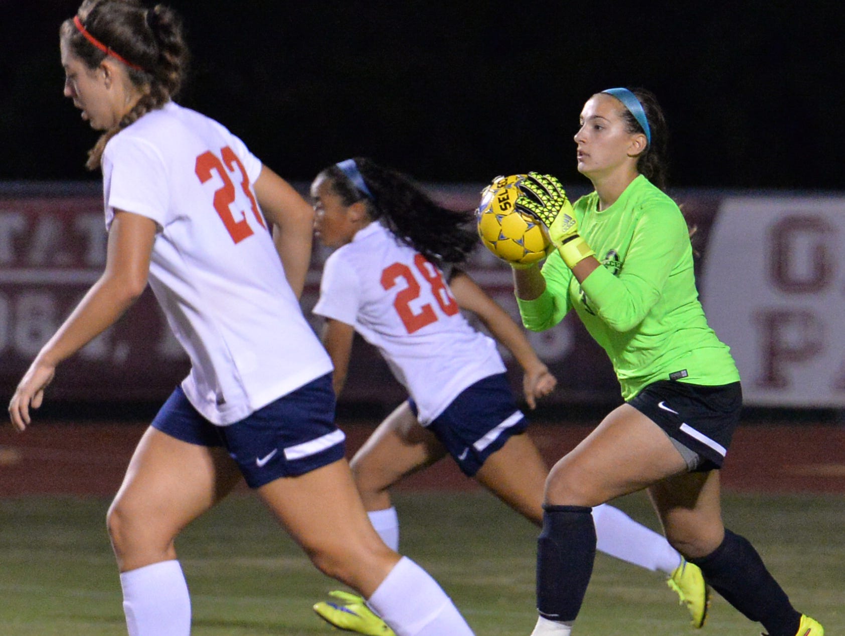 Oakland's Emma Grace Goldman has allowed just one goal in District 7-AAA play this season.