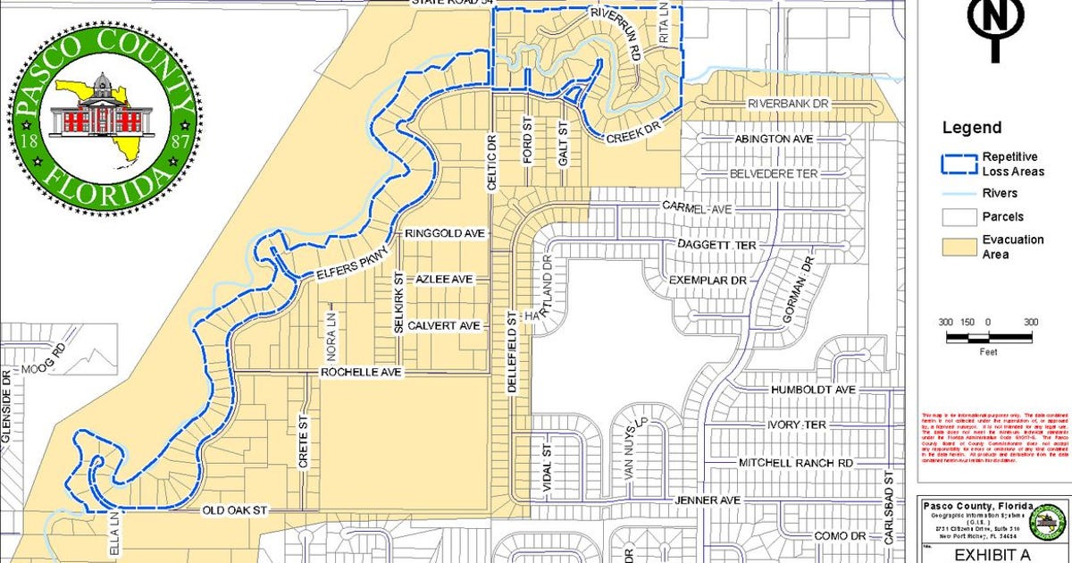 Evacuation Zones for Pasco County, Florida – Knowing Your Zone Can Save Your Life