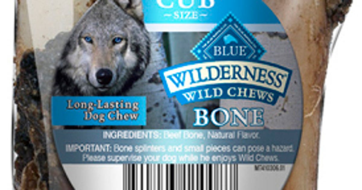 Blue Buffalo recalls dog chew bones