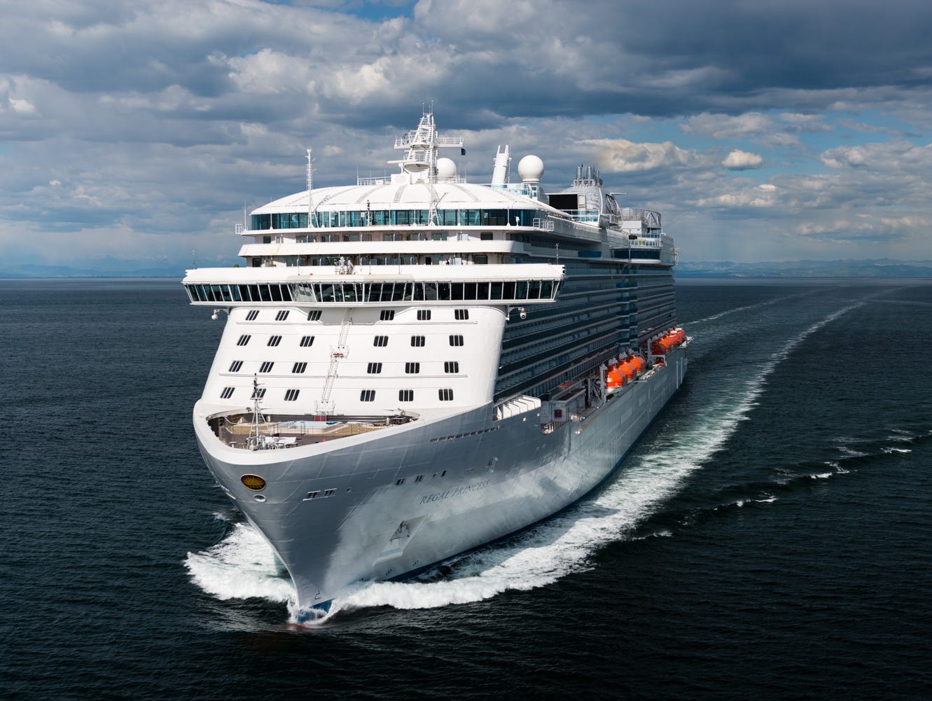 The Regal Princess began sailing in 2014 for Princess Cruises, one of Carnival's nine global brands.
