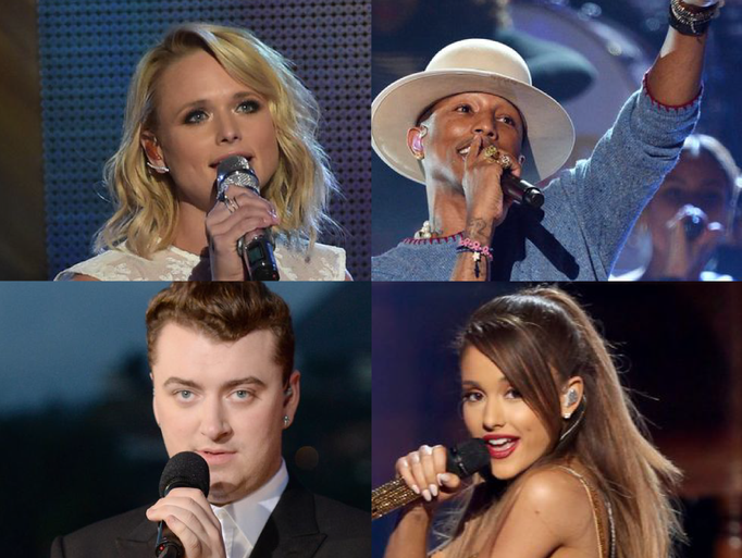 Swipe through the gallery to see the 2014 Grammy nominations.