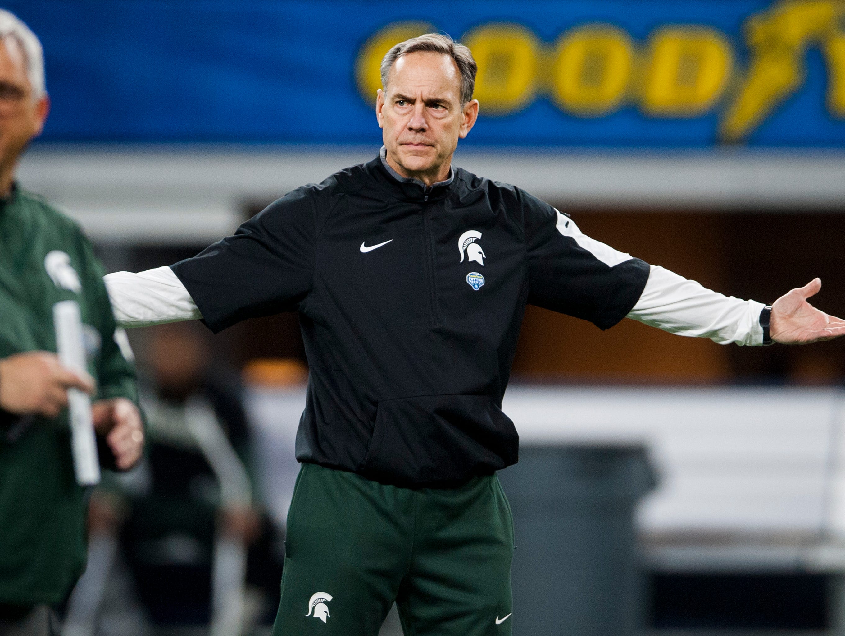 First look Michigan State football practice USA TODAY Sports