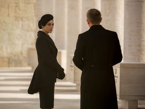 In 'Spectre,' Monica Bellucci stars as an Italian woman