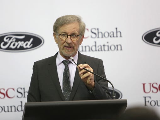 Steven Spielberg attends the USC Shoah Foundation Ambassadors