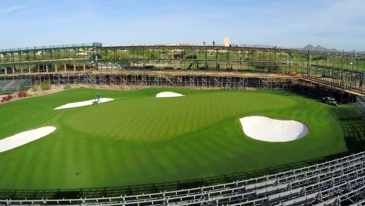 Waste Management Phoenix Open Weather Field Forecast Record Crowd