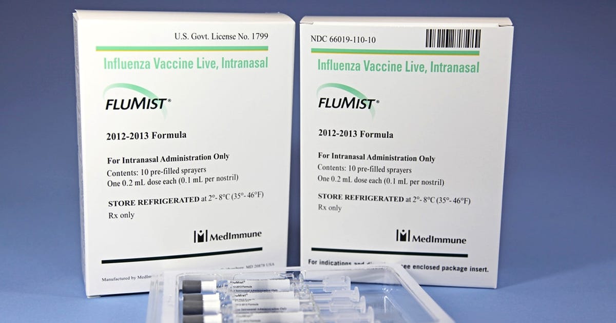 To ward off flu Shot or nasal spray? Depends on age