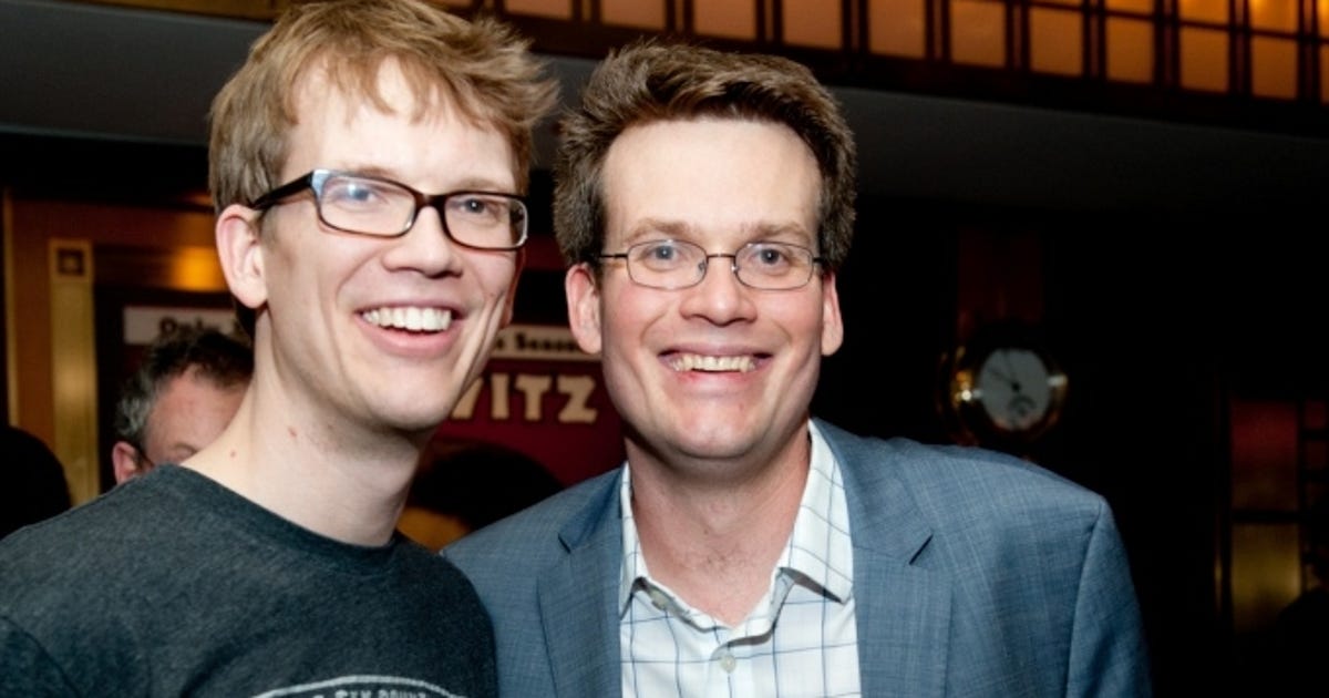 John and Hank Green rock Carnegie Hall