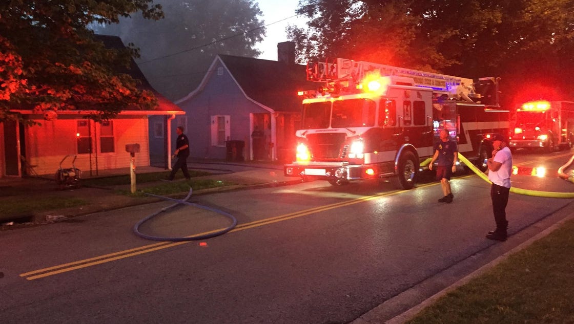 Four residents displaced after kitchen fire