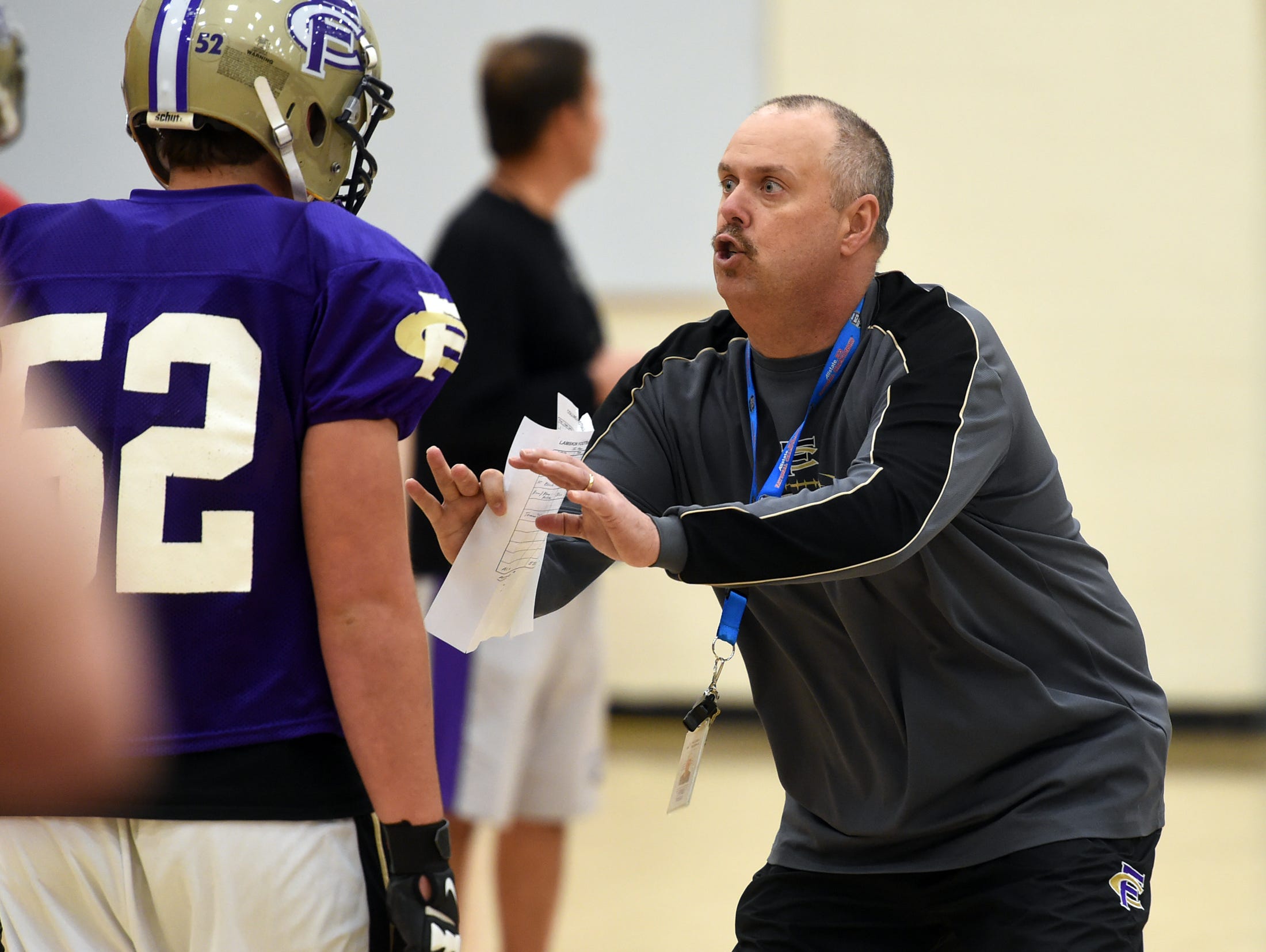 Greg Mount, who died last week after a long battle with cancer, coached offensive linemen at Fort Collins High School.