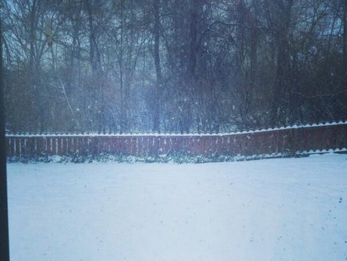 Maria Bartolotta sent this photo from Rock, MO