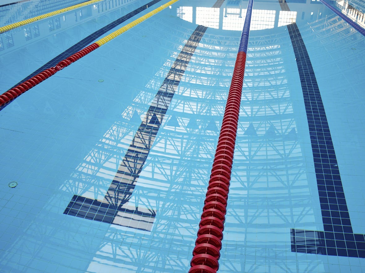 Swimming pool background