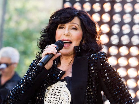 Cher performs on NBC's 'Today' show Sept. 23 in New York.