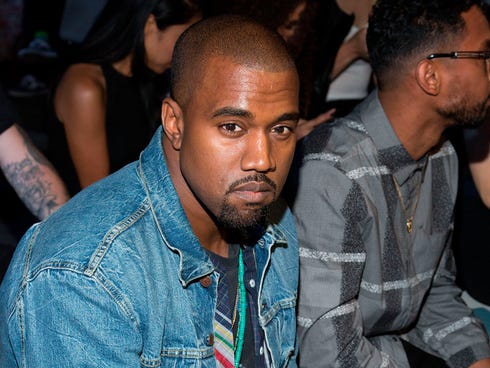 Kanye on Sept. 7, during fashion week in New York.