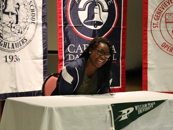 Carolina Day senior Mikayla Ray has signed to play college basketball for William Peace out of Raleigh.