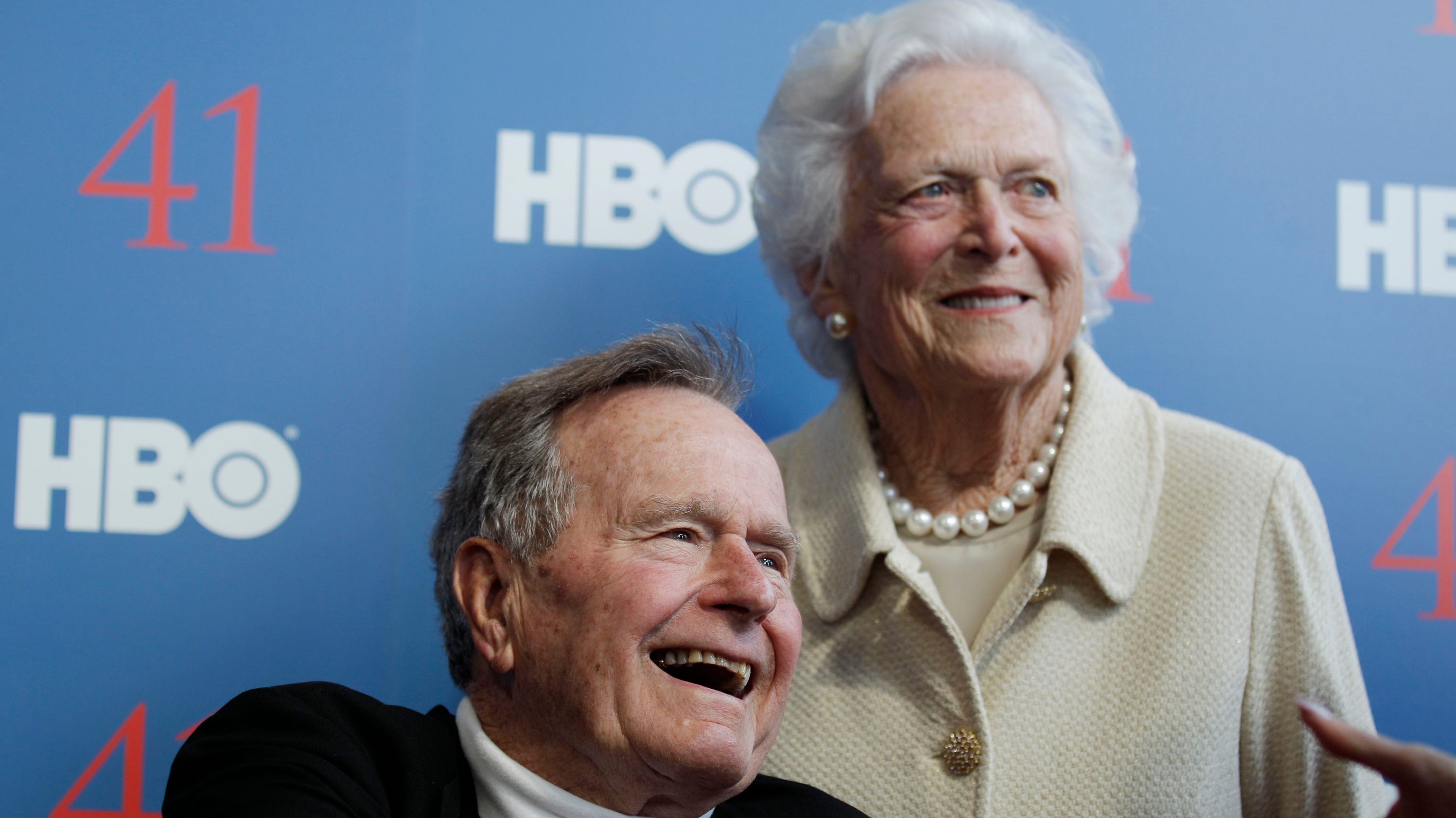 George and Barbara Bush celebrate 69th anniversary - George Bush Library 100 Year Anniversary