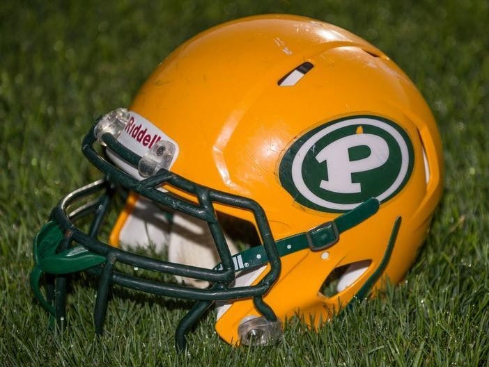 Pennfield football helmet.