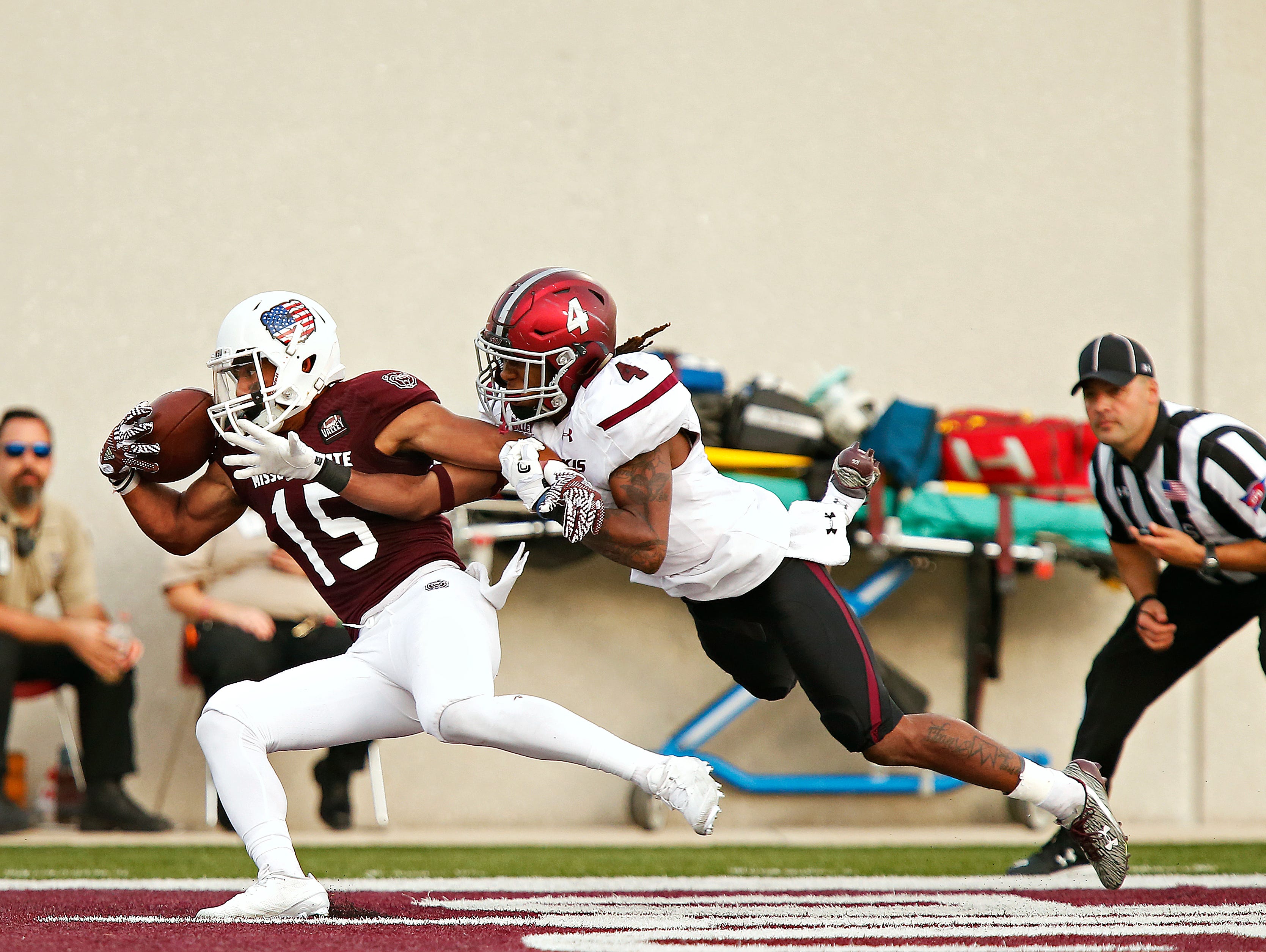 Zac Hoover's one-handed touchdown catch in Missouri State's victory over Southern Illinois is one of the lasting highlights from the 2016 season.