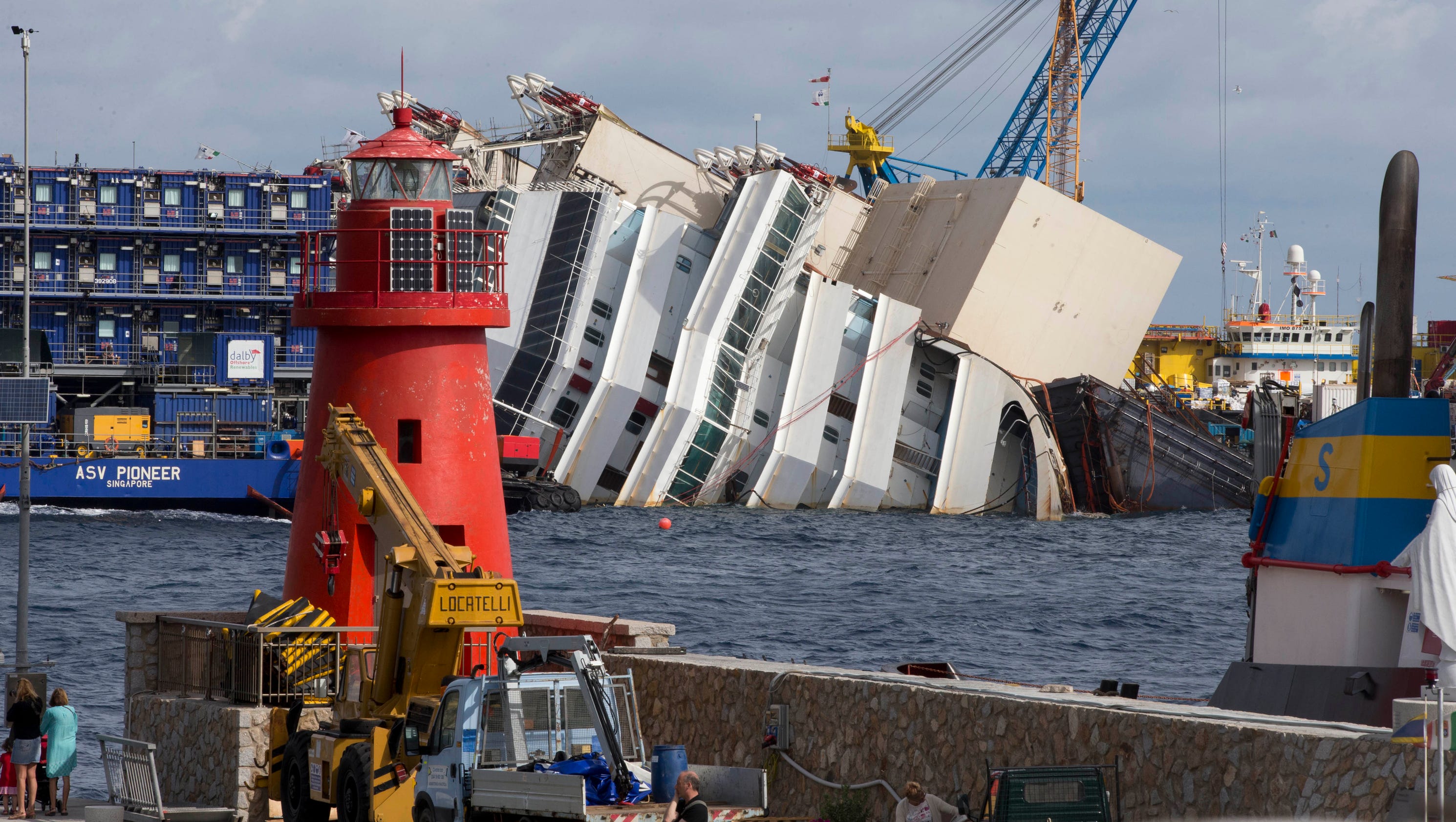 Final OK given to right the Costa Concordia wreck