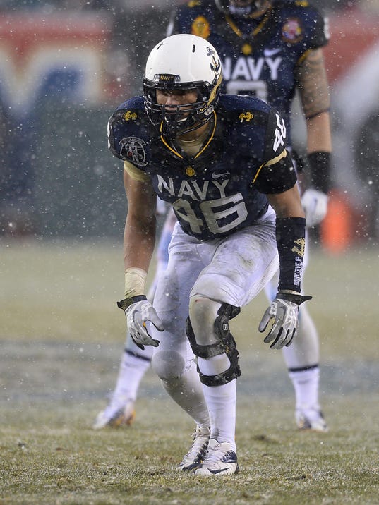 Friday Nights to College Heights: Navy OLB Chris Johnson