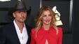 Tim McGraw, left and Faith Hill