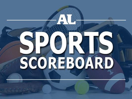 Sports scoreboard tile