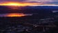 The sunrise creates magical colors over Seattle as
