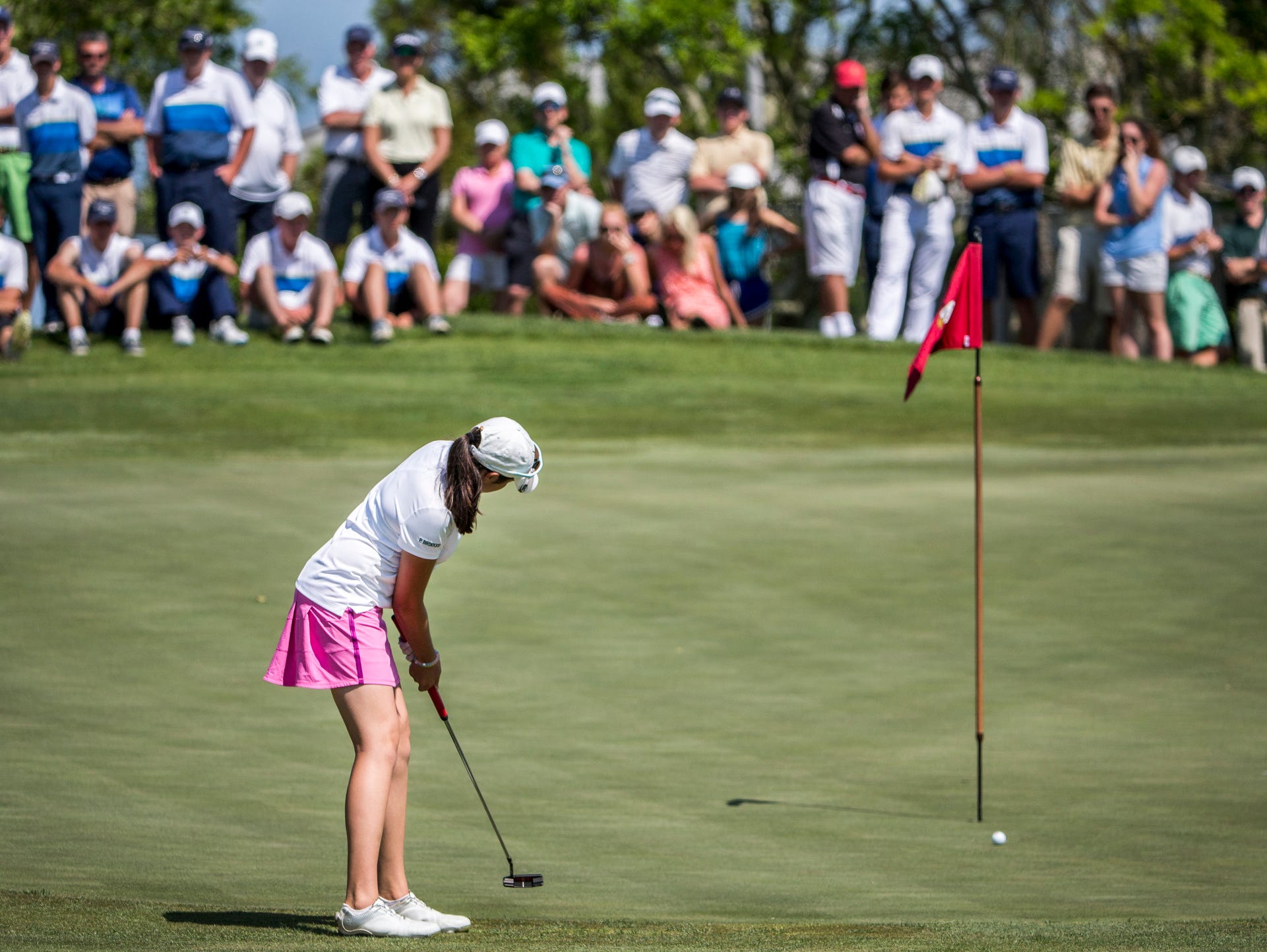Brinker first female DIAA golf champion USA TODAY High School