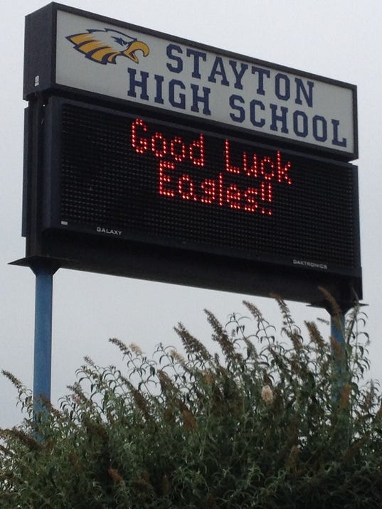 Stayton senior athletes recognized