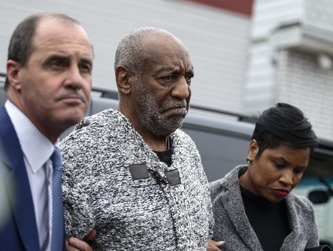 US comedian Bill Cosby arrives on Dec. 30, 2015, to