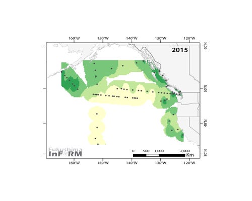 137 Cesium Activity in 2015.