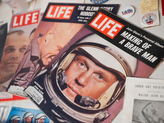 IN SPACE, JOHN GLENN SAW THE FACE OF G0D: 'IT JUST STRENGTHENS MY FAITH'
	