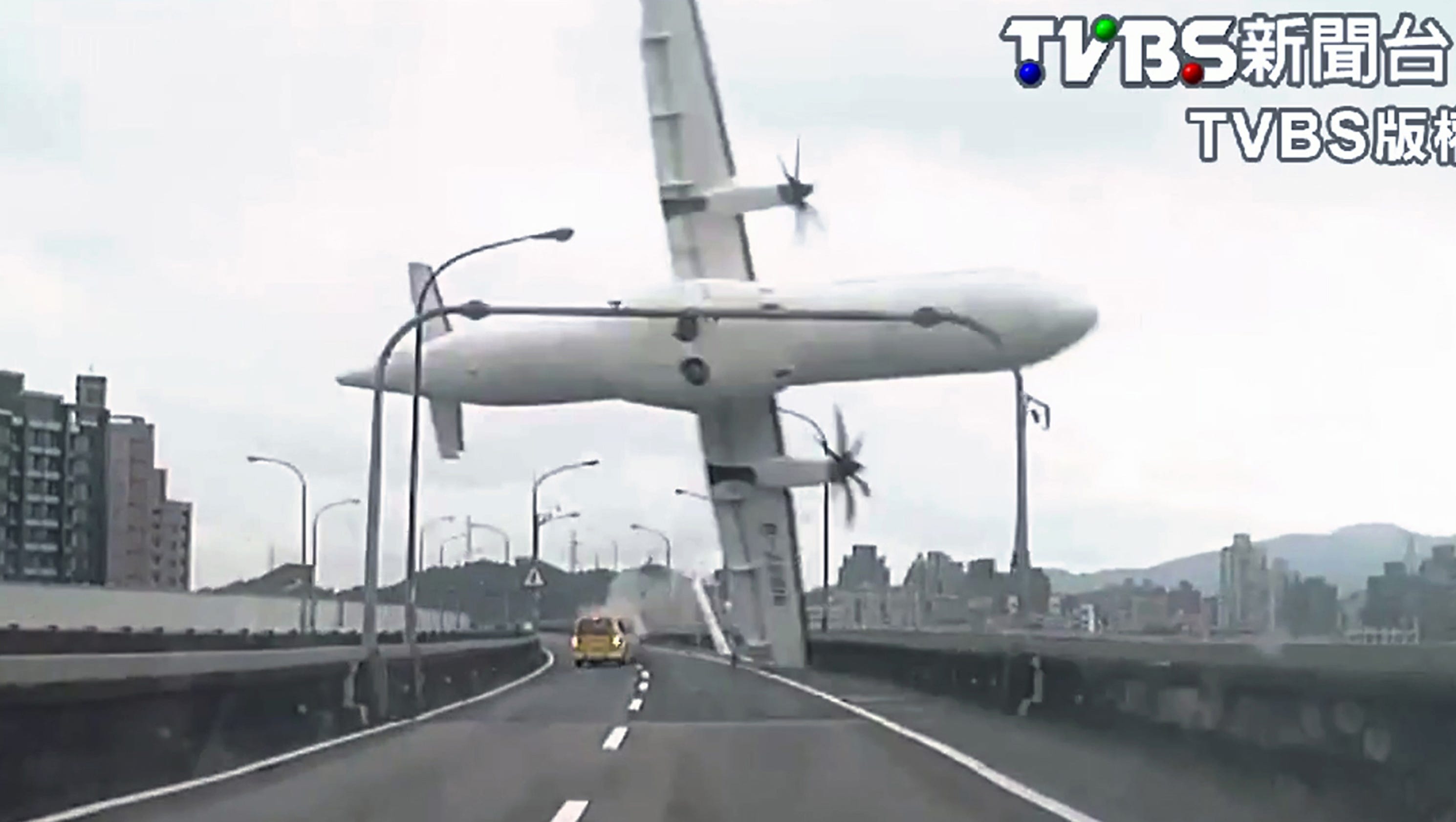 Commercial Plane Crashes In Taiwan