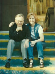 Dan Scott and his wife, Trish, in 2004