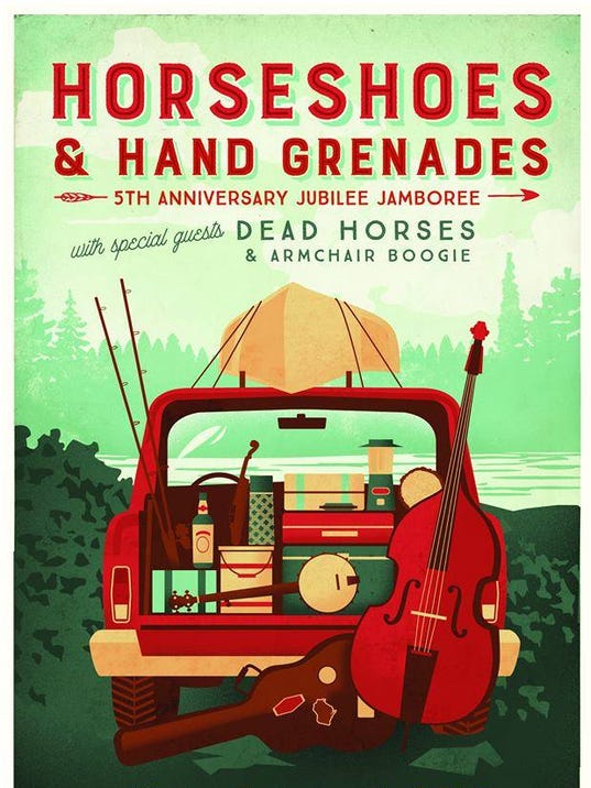 Horseshoes & Hand Grenades concert is Friday