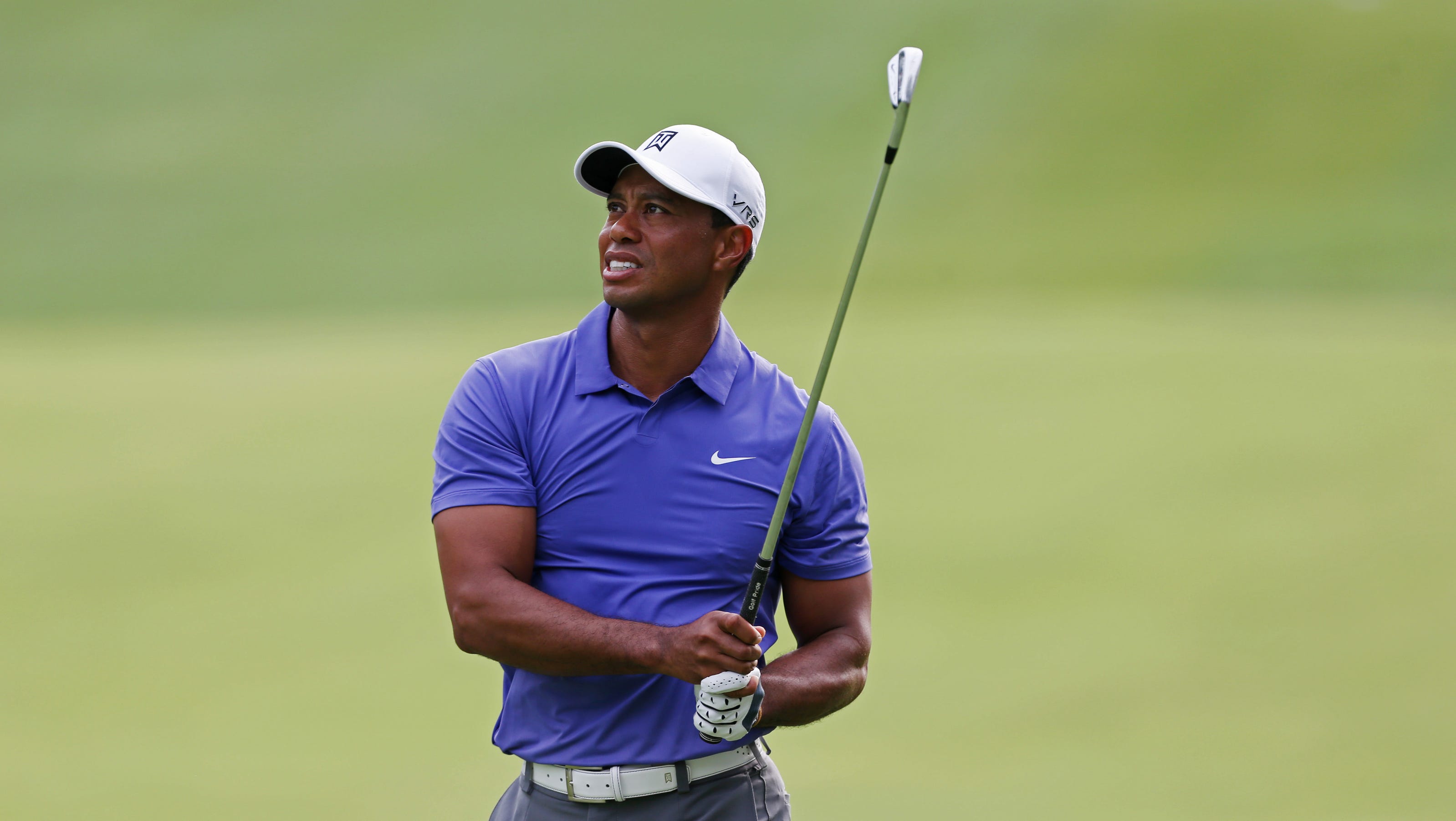 Tiger Woods is pain-free but struggles to 74 at PGA Championship