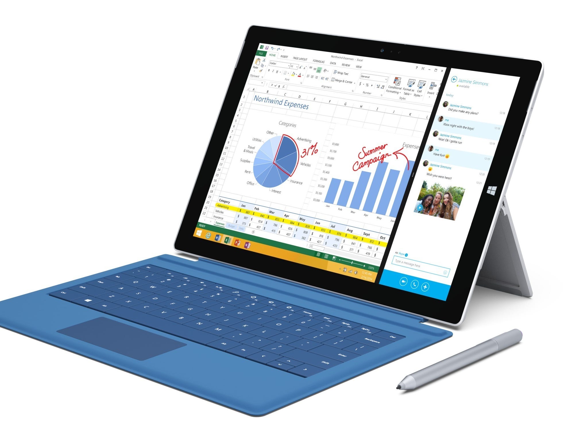 Microsoft's Surface Pro 3.